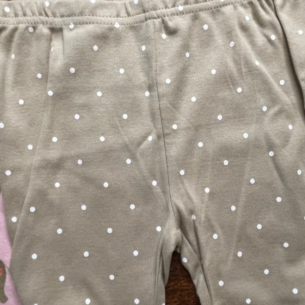 NWt 5T 5 o 4t 4 ELEPHANTs carters pajamas summer EASTER circus spring birthday - Picture 9 of 9